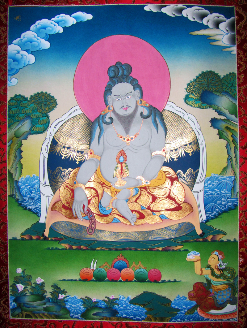 Thangtong Gyalpo, thangka from Lama Zopa Rinpoche's house