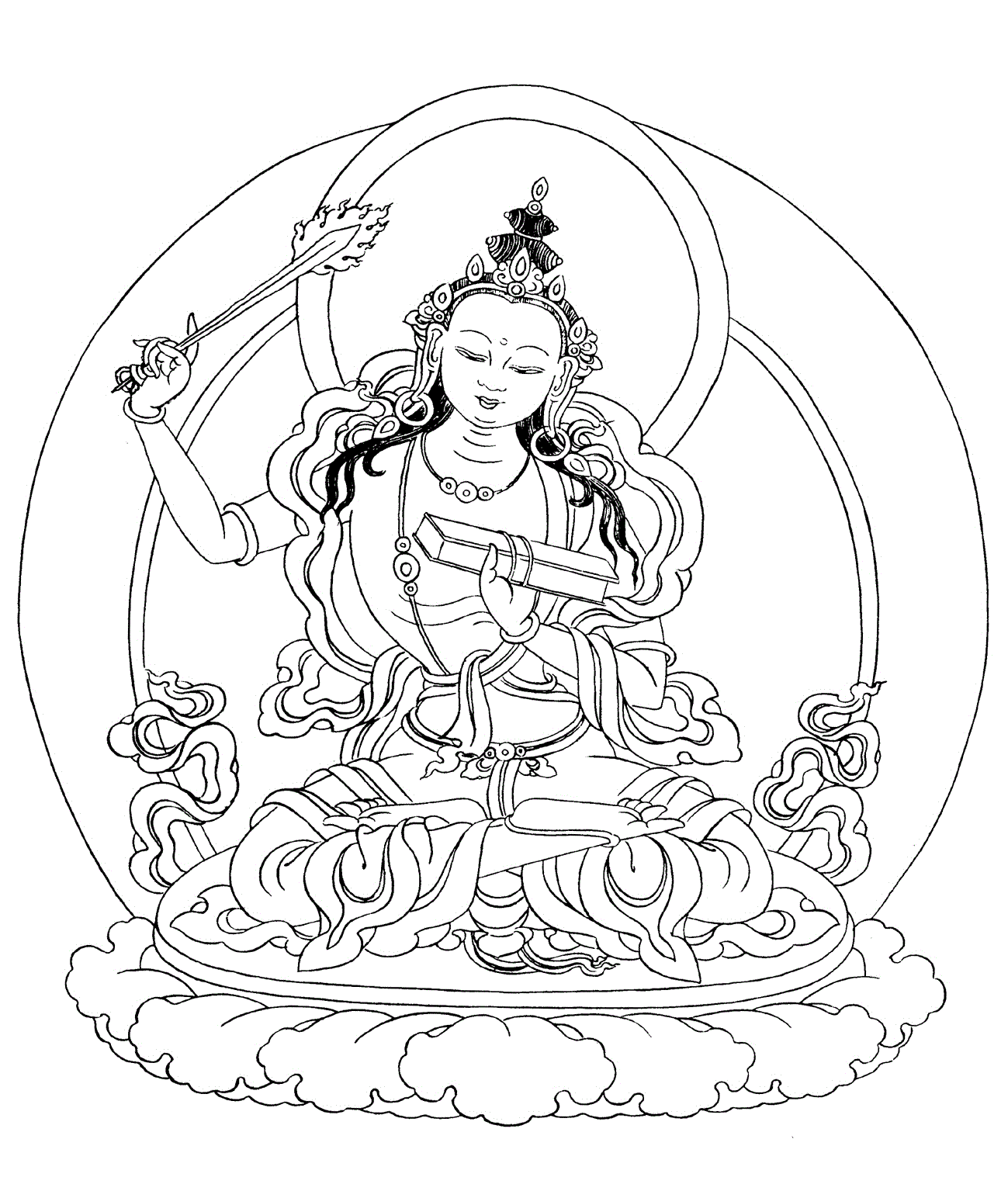 A drawing of a person holding a sword
AI-generated content may be incorrect.